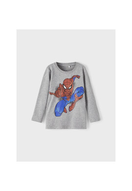 NAME IT Блуза SPIDER-MAN 13210754 Сив Regular Fit - Pepit.bg