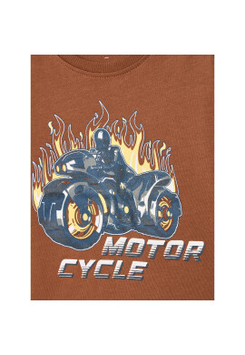 NAME IT Блуза Victor 13197714 Кафяв Regular Fit - Pepit.bg