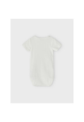 NAME IT Детско боди 13203207 Бял Regular Fit - Pepit.bg