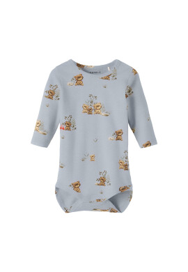 NAME IT Боди 13215766 Сив Regular Fit - Pepit.bg