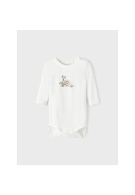 NAME IT Боди 13215792 Бял Regular Fit - Pepit.bg