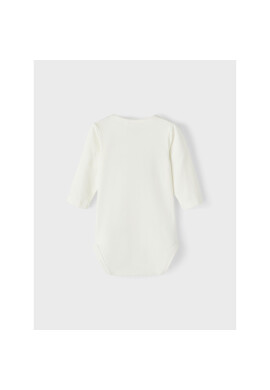 NAME IT Боди 13219488 Бял Regular Fit - Pepit.bg