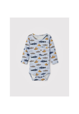 NAME IT Детско боди 13201006 Син Regular Fit - Pepit.bg