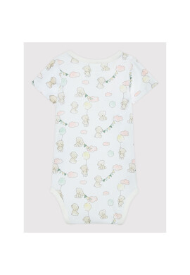 NAME IT Детско боди 13202134 Бял Regular Fit - Pepit.bg