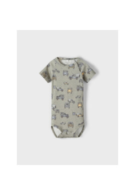 NAME IT Детско боди 13203220 Сив Regular Fit - Pepit.bg
