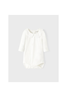 NAME IT Детско боди 13205010 Бял Regular Fit - Pepit.bg