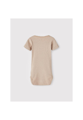 NAME IT Детско боди 13209212 Бежов Regular Fit - Pepit.bg