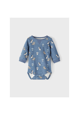 NAME IT Детско боди 13210137 Син Regular Fit - Pepit.bg