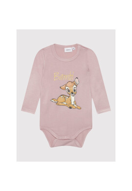 NAME IT Детско боди DISNEY 13198662 Розов Regular Fit - Pepit.bg