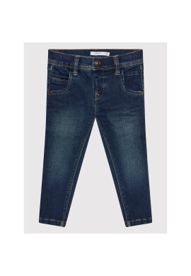 NAME IT Дънки 13142285 Тъмносин Slim Fit - Pepit.bg