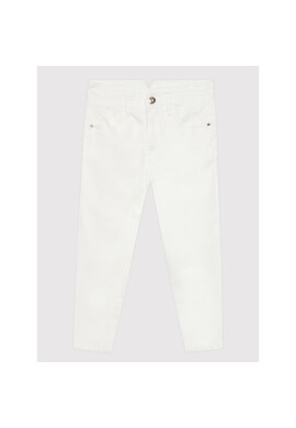 NAME IT Дънки 13202254 Бял Mom Fit - Pepit.bg