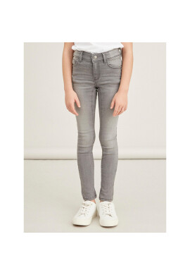 NAME IT Дънки 13208871 Сив Skinny Fit - Pepit.bg