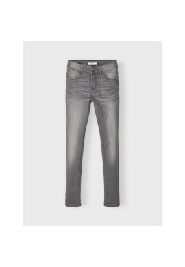 NAME IT Дънки 13208871 Сив Skinny Fit - Pepit.bg