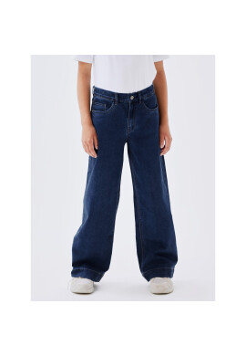 NAME IT Дънки 13211701 Тъмносин Wide Leg - Pepit.bg