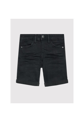 NAME IT Дънкови шорти 13150022 Черен Slim Fit - Pepit.bg
