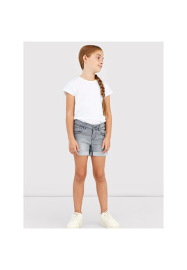 NAME IT Дънкови шорти 13197317 Сив Slim Fit - Pepit.bg