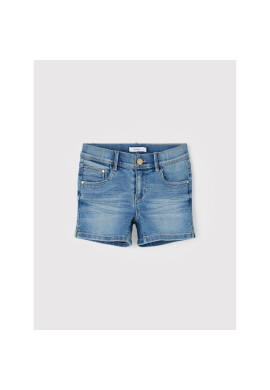 NAME IT Дънкови шорти 13198536 Син Slim Fit - Pepit.bg