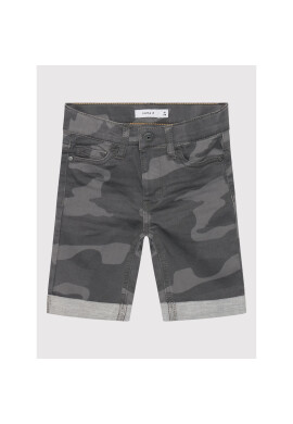 NAME IT Дънкови шорти 13200483 Сив Regular Fit - Pepit.bg