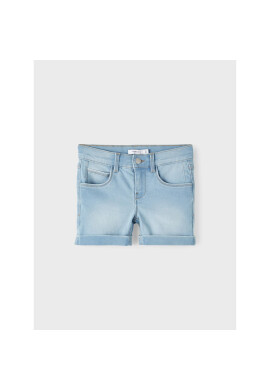 NAME IT Дънкови шорти 13212184 Син Slim Fit - Pepit.bg