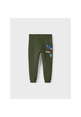 NAME IT Долнище анцуг 13221577 Зелен Regular Fit - Pepit.bg