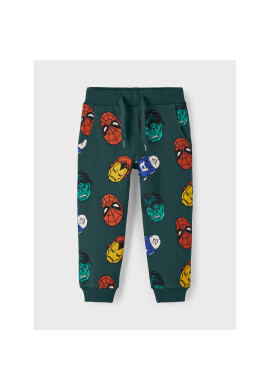 NAME IT Долнище анцуг MARVEL 13210767 Зелен Regular Fit - Pepit.bg
