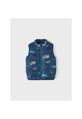 NAME IT Елек 13211819 Син Regular Fit - Pepit.bg