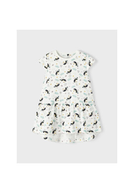 NAME IT Ежедневна рокля 13202996 Бял Regular Fit - Pepit.bg