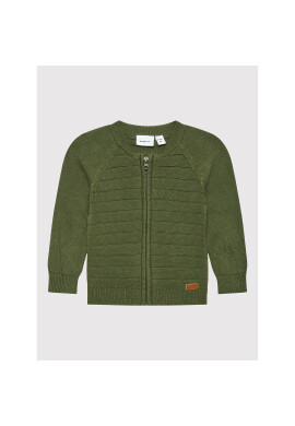 NAME IT Кардиган 13200009 Зелен Regular Fit - Pepit.bg