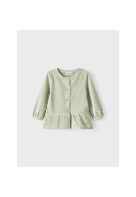 NAME IT Кардиган 13204963 Зелен Regular Fit - Pepit.bg