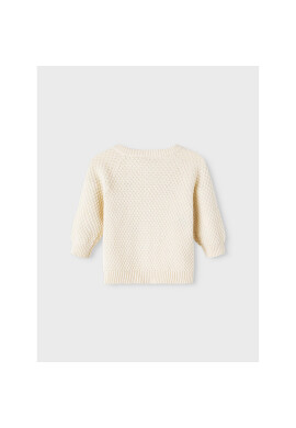 NAME IT Кардиган 13207071 Екрю Regular Fit - Pepit.bg