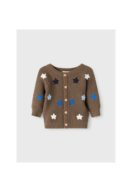 NAME IT Кардиган 13207107 Кафяв Regular Fit - Pepit.bg