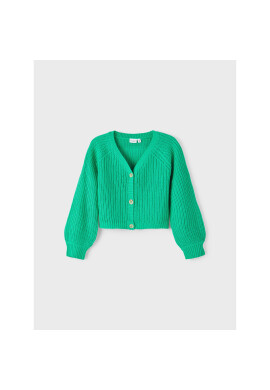 NAME IT Кардиган 13209976 Зелен Regular Fit - Pepit.bg