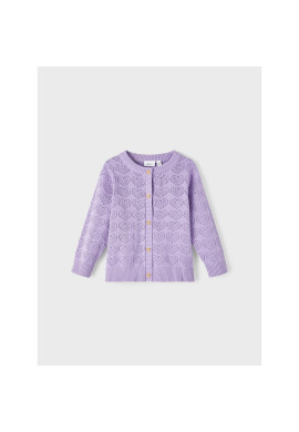 NAME IT Кардиган 13214297 Виолетов Regular Fit - Pepit.bg