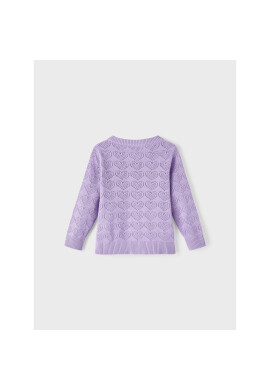 NAME IT Кардиган 13214297 Виолетов Regular Fit - Pepit.bg