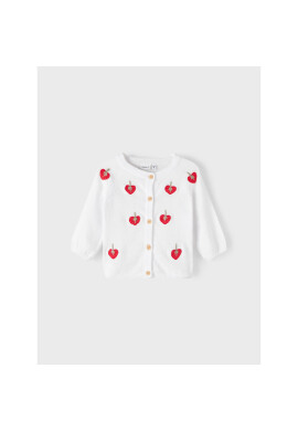 NAME IT Кардиган 13216306 Бял Regular Fit - Pepit.bg