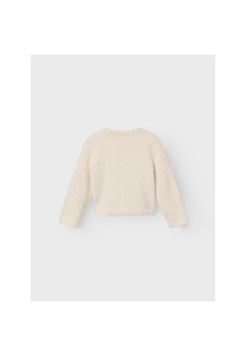 NAME IT Кардиган 13223044 Екрю Regular Fit - Pepit.bg