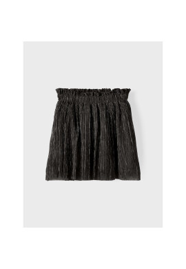 NAME IT Плисирана пола 13205919 Черен Regular Fit - Pepit.bg