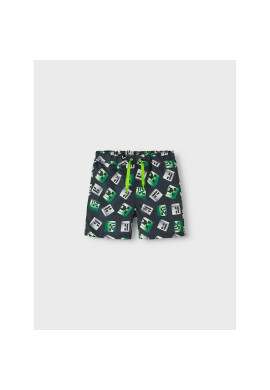 NAME IT Плувни шорти MINERCRAFT 13214028 Черен Regular Fit - Pepit.bg