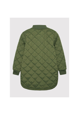 NAME IT Пухено яке 13198030 Зелен Regular Fit - Pepit.bg