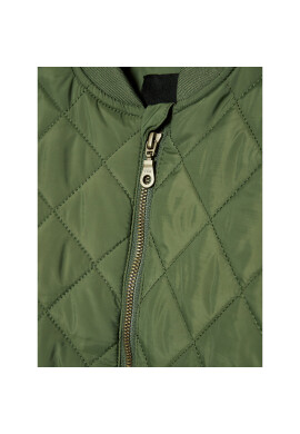 NAME IT Пухено яке 13198030 Зелен Regular Fit - Pepit.bg