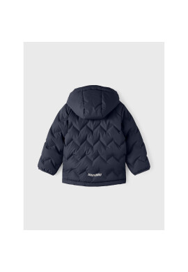 NAME IT Пухено яке 13206406 Тъмносин Regular Fit - Pepit.bg