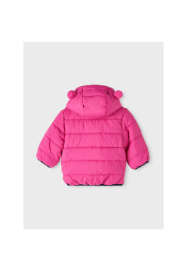 NAME IT Пухено яке 13216481 Розов Regular Fit - Pepit.bg