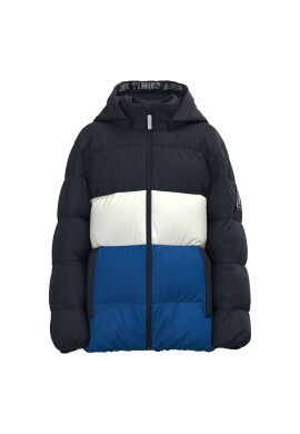 NAME IT Пухено яке 13218530 Тъмносин Regular Fit - Pepit.bg
