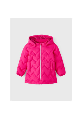 NAME IT Пухено яке Malene 13206407 Розов Regular Fit - Pepit.bg