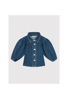 NAME IT Риза 13198468 Тъмносин Relaxed Fit - Pepit.bg