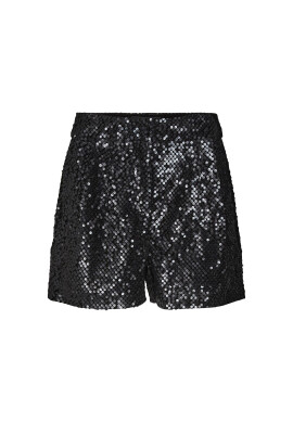 Vero Moda Шорти от плат Merle 10277740 Черен Relaxed Fit - Pepit.bg