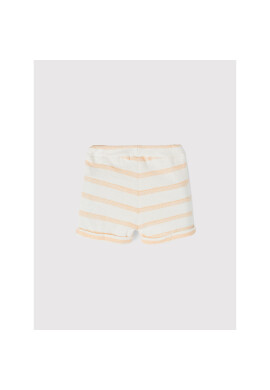 NAME IT Спортни шорти 13203214 Бял Regular Fit - Pepit.bg