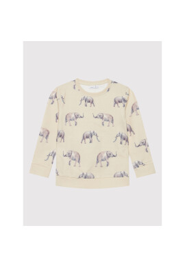NAME IT Суитшърт 13201893 Бежов Regular Fit - Pepit.bg