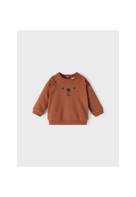 NAME IT Суитшърт 13206861 Кафяв Regular Fit - Pepit.bg