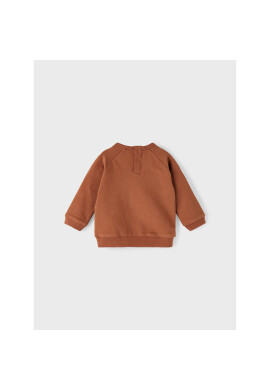 NAME IT Суитшърт 13206861 Кафяв Regular Fit - Pepit.bg